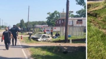 Las fotos del accidente.