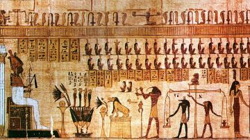 Los signos egipcios están regidos por dioses.
