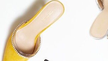 Algunos de los modelos de zapatos de tacón de Flor de María./ Cortesía