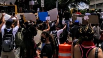 Las manifestaciones en Texas han intensificado.