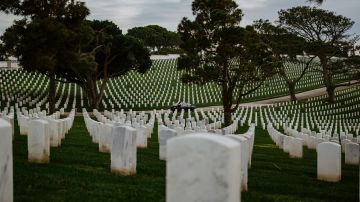 Cementerio de veteranos en San Diego. Imagen ilustrativa.
