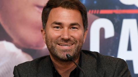 Eddie Hearn, promotor de boxeo.