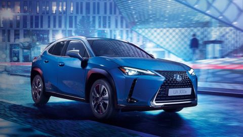 Lexus UX 300e. 
Crédito: Cortesía Lexus.