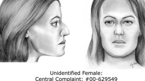 Boceto de 2011, de víctima aún sin identificar