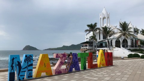 El puerto de Mazatlán.