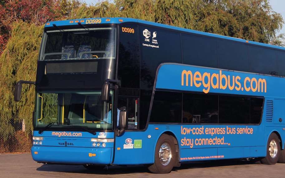 Unidad de dos pisos de Megabus