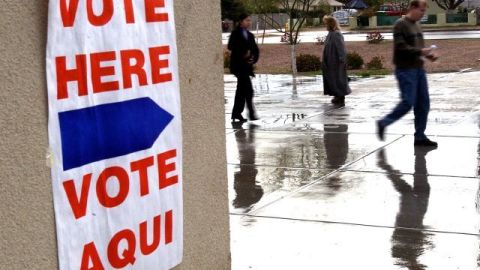 Hoy 3 de noviembre es el último día para votar.