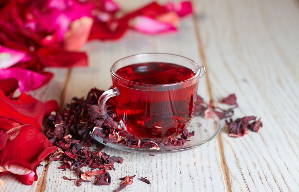 té rojo