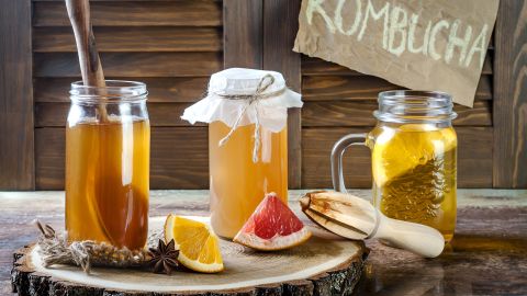 té de kombucha