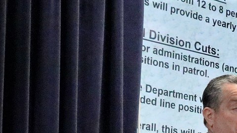 El sheriff Alex Villanueva dijo que tal vez habrá recortes en el año fiscal 2020-2021. (LASD)