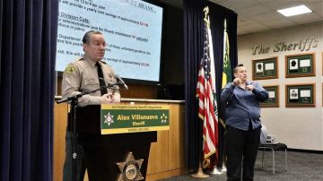 El sheriff Alex Villanueva dijo que tal vez habrá recortes en el año fiscal 2020-2021. (LASD)