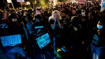 La ciudad de Los Ángeles ha tenido manifestaciones desde el 29 de mayo por la muerte de George Floyd.