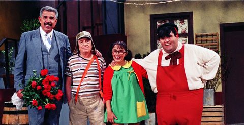 Rubén Aguirre, también conocido como El Profesor Jirafales en la Vecindad del Chavo.