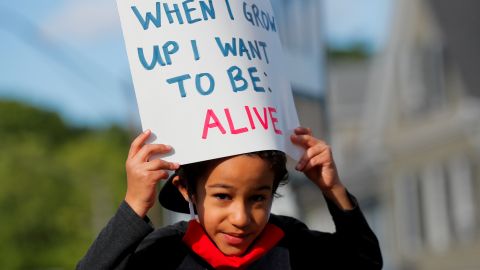 A rally following the death in Minneapolis police custody of George Floyd, in Boston