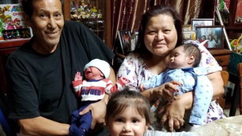 Vidal Garay era la cabeza de familia y falleció poco después de cumplir 60 años.