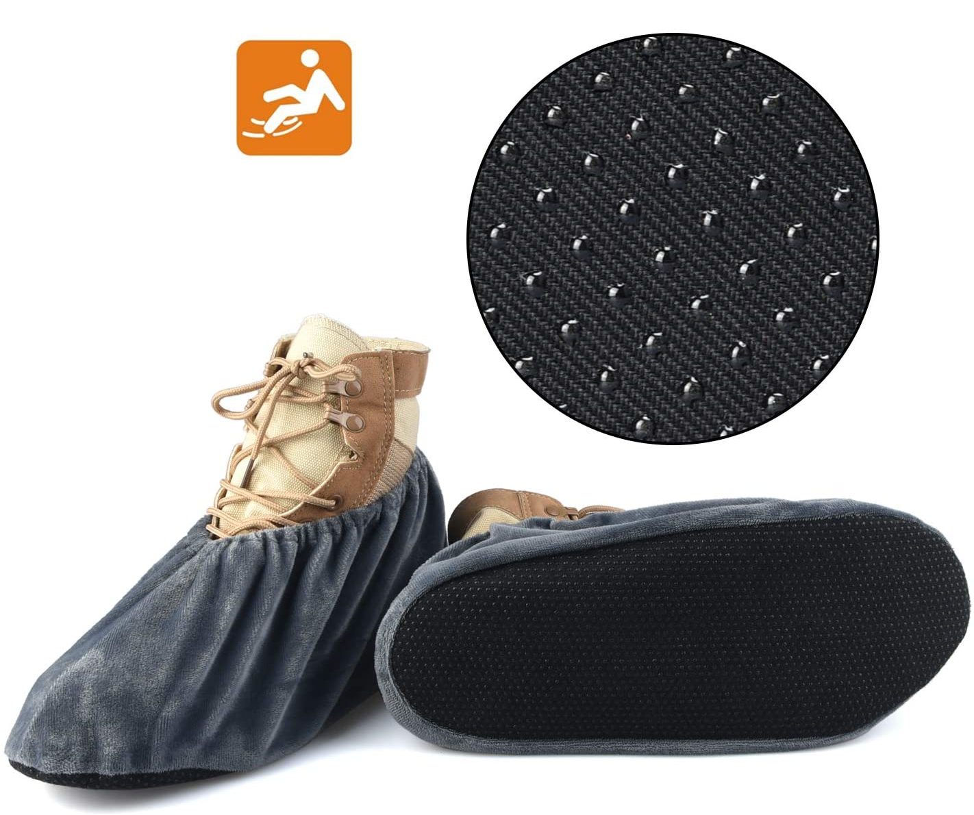 Juego de funda para zapatos reutilizables y antideslizantes antipolvo para el hogar Yinuneronsty 