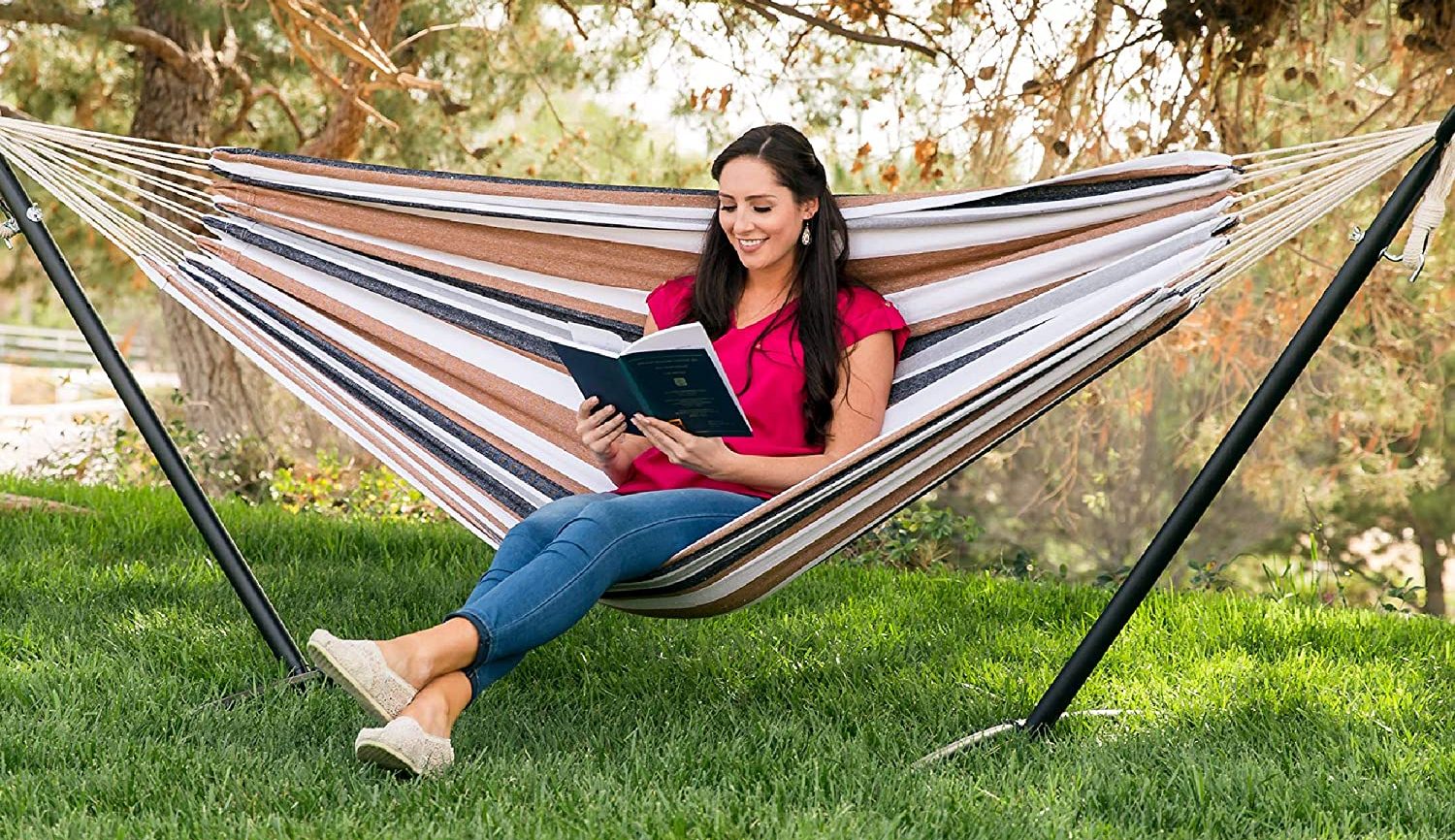 Ofertas: 4 hamacas para patios perfectas para disfrutar al máximo del  verano - La Opinión