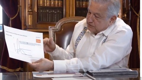 AMLO insiste que ya "se domó la pandemia".