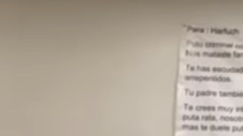 Encapuchados publican video con amenaza.