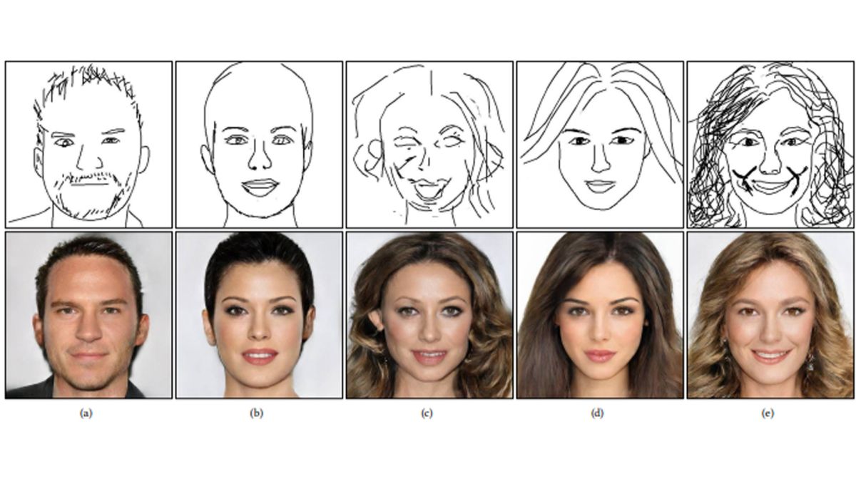 Aplicación que crea caras de personas a partir de dibujos - La Opinión