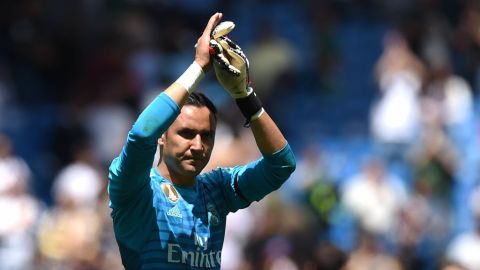Keylor Navas en su paso por el Real Madrid.