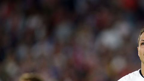 Javier Hernández en su etapa con el Sevilla.