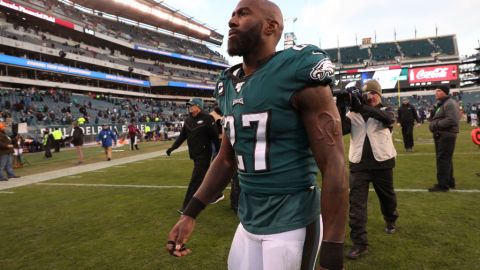 vMalcolm Jenkins en su etapa con Philadelphia Eagles.