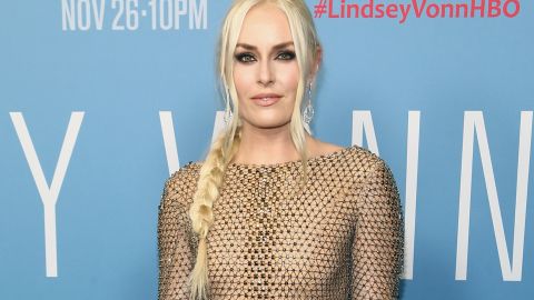 Lindsey Vonn mostró su lado más simpático en Instagram.