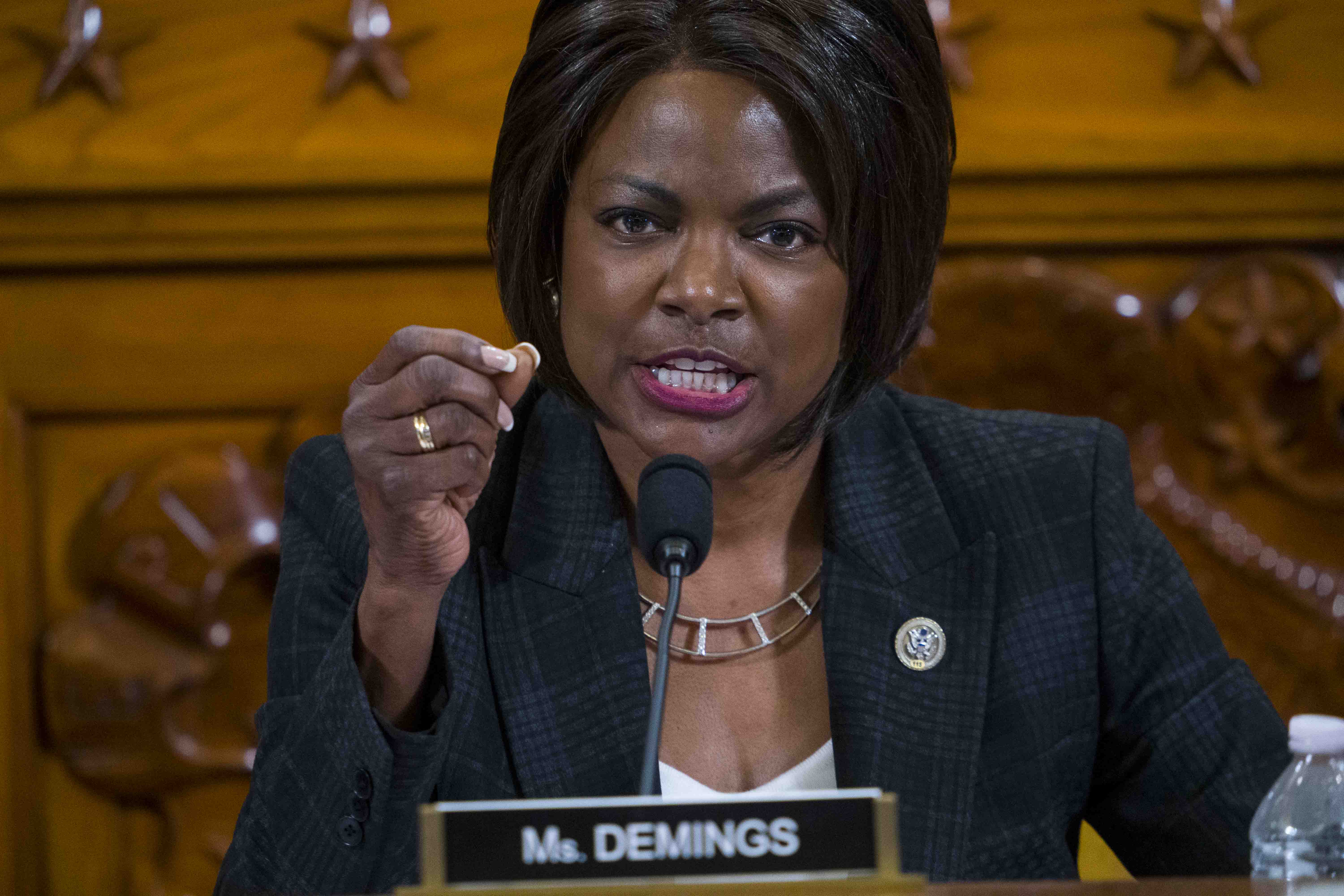 Val Demings dijo estar entre los opciones de Biden. Foto: Doug Mills / AFP/Getty Images