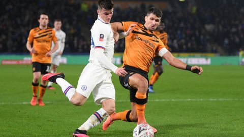 Encuentro entre el Hull City y el Chelsea en la FA Cup.