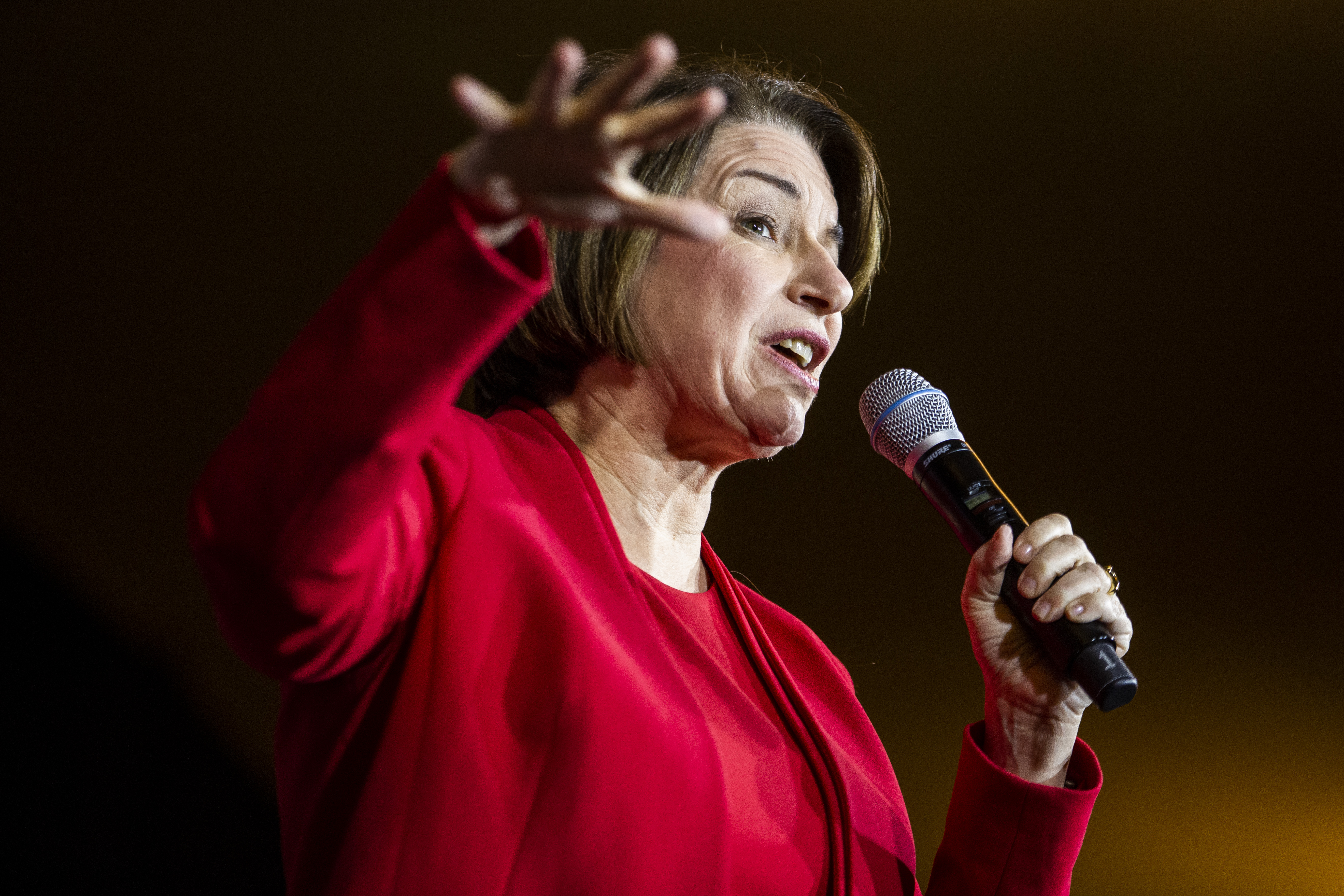 Amy Klobuchar está en la lista oficial de Biden desde mayo. Foto: Zach Gibson / Getty Images