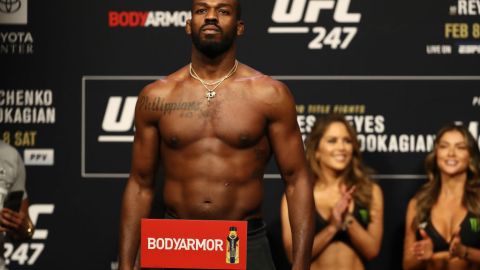 Jon Jones en UFC 247.