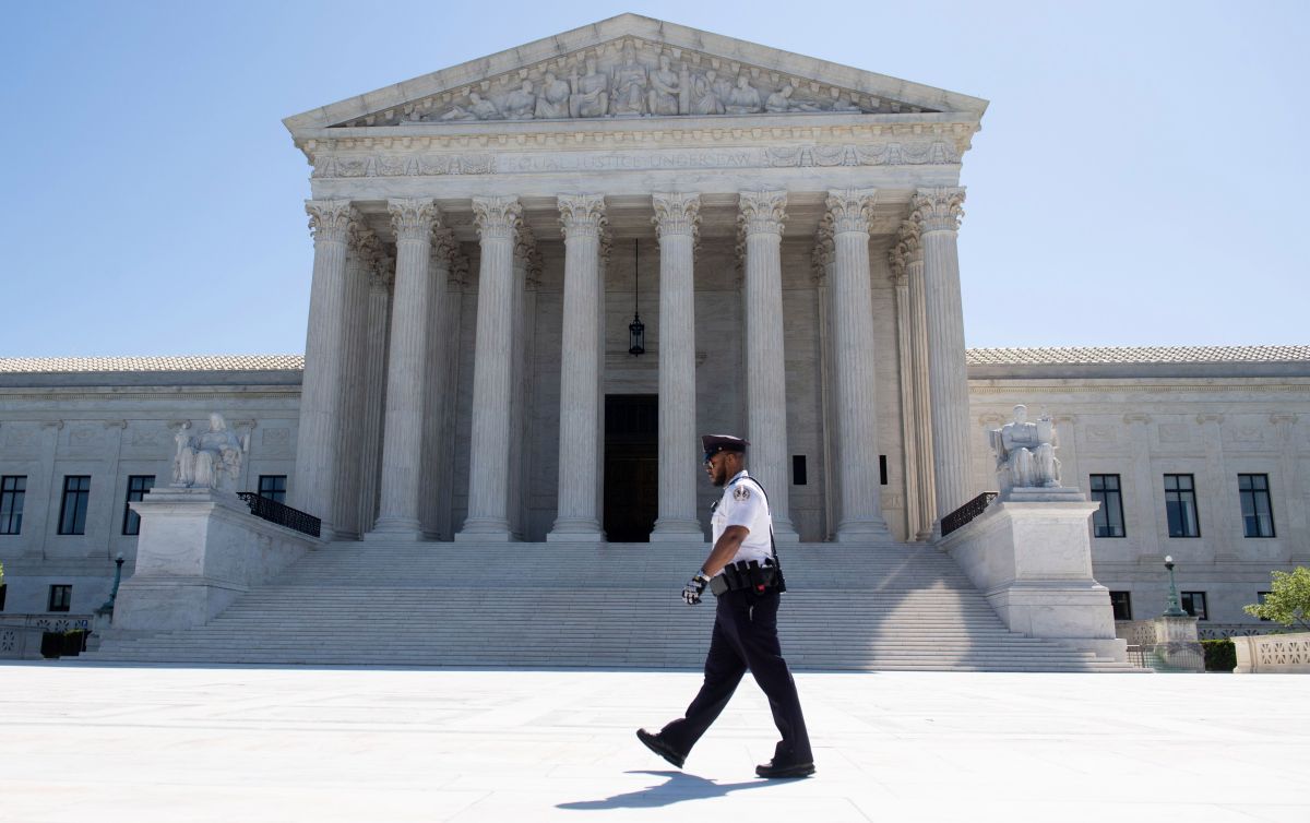 El Tribunal Supremo de Estados Unidos en Washington D.C.