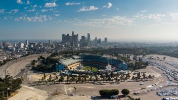 El Dodger Stadium de Los Angeles.