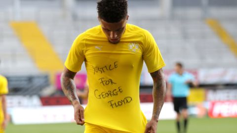 Jadon Sancho es uno de los jugadores que se manifestó.