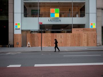 Microsoft tiendas cierre economía coronavirus