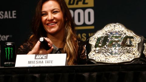 Miesha Tate se convirtió en madre por segunda ocasión.