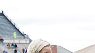 Drew Brees y su esposa Brittany Brees.