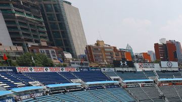 El Estadio Azul.