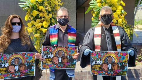 Al evento llegaron diferentes denominaciones religiosas. (Suministrada)