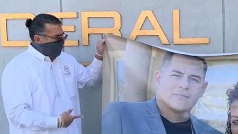 La comunidad de fe presiona por la liberación del pastor Alán Altamirano del Centro de Detención de Adelanto. (Cortesía pastor Guillermo Torres)