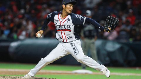 Yasutomo Kubo en el juego de estrellas 2019 de la LMB.