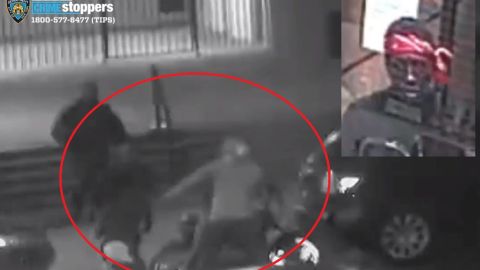 El video fue publicado por el NYPD.