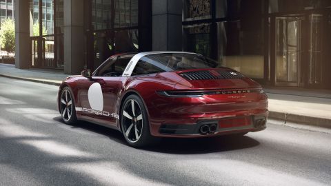 Porsche 911 Targa 4S Heritage Design Edition.
Crédito: Cortesía Porsche.