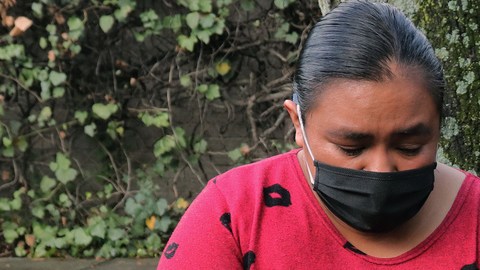 Deudos de la mujer que murió en ataque en la CDMX.