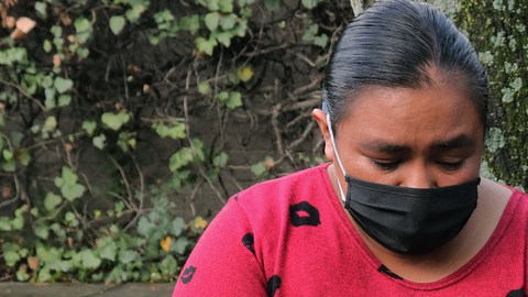 Deudos de la mujer que murió en ataque en la CDMX.