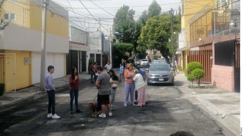 Sismo de 7,5 en la Ciudad de México.