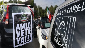 VIDEO: Caravana contra Gobierno de AMLO se moviliza por diferentes estados en México