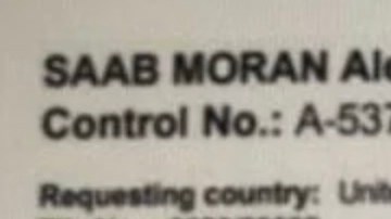 Ficha policial de Alex Saab en los registros de la Interpol.