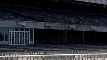 Acción del sábado en el hipódromo de Belmont Park, Nueva York.